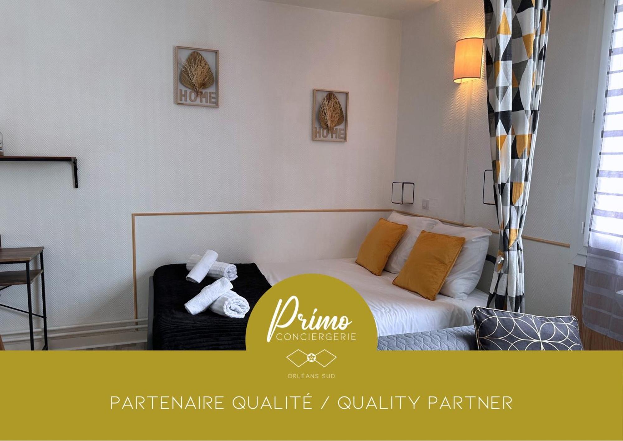 Orleans Centre Proche Gare - Appartement Fonctionnel Residence Calme Parking Prive Gratuit - Le Central Elegance Екстер'єр фото